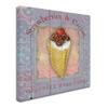 Parlor Ice Cream III by Fiona Stokes-Gilbert-ALI, 14x14-Inch Canvas Wall Art view 2
