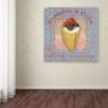 Parlor Ice Cream III by Fiona Stokes-Gilbert-ALI, 14x14-Inch Canvas Wall Art view 3