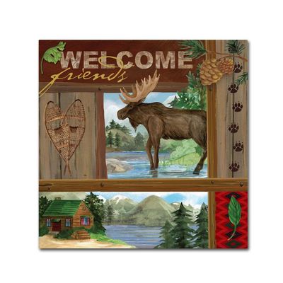 Trademark Fine Art ALI13591-C1414GG Canvas Art