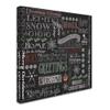 Chalk Christmas Patt by Fiona Stokes-Gilbert, 14x14-Inch Canvas Wall Art view 2