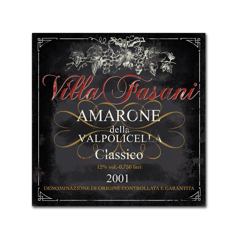 Wine Cellar IV by Fiona Stokes-Gilbert, 14x14-Inch Canvas Wall Art