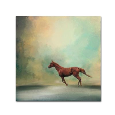 Arabian Run by Jai Johnson, 14x14-Inch Canvas Wall Art