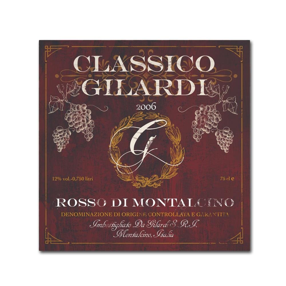 Trademark Fine Art Wine Cellar VI by Fiona Stokes-Gilbert, 14x14-Inch