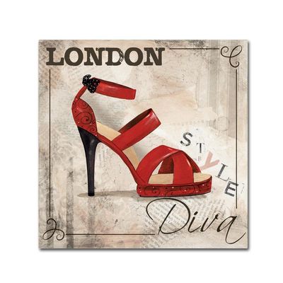 Trademark Fine Art ALI13625-C1414GG Canvas Art