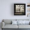 Wrapped Canvas Wall Art - Vito Guarino 'Still-Life With Glass Bottle' Wall Art for Living Room, Bedroom, or Office Dcor - 14x14 view 3