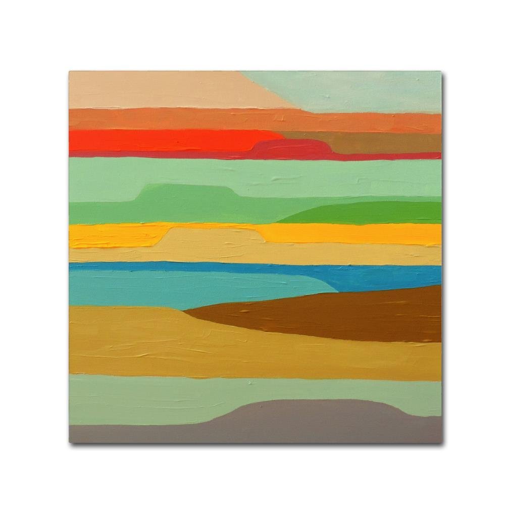 Baja Coussin by Sylvie Demers, 14x14-Inch Canvas Wall Art