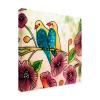 Wrapped Canvas Wall Art - Sylvie Demers 'Ou Que Tu Sois Tap' Wall Art for Living Room, Bedroom, or Office Dcor - 14x14 view 1