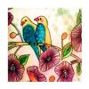 Wrapped Canvas Wall Art - Sylvie Demers 'Ou Que Tu Sois Tap' Wall Art for Living Room, Bedroom, or Office Dcor - 14x14 view 2