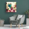 Wrapped Canvas Wall Art - Sylvie Demers 'Ou Que Tu Sois Tap' Wall Art for Living Room, Bedroom, or Office Dcor - 14x14 view 4