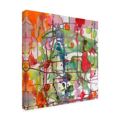 Wrapped Canvas Wall Art - Sylvie Demers 'Manifesto' Wall Art for Living Room, Bedroom, or Office Dcor - 14x14