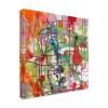 Wrapped Canvas Wall Art - Sylvie Demers 'Manifesto' Wall Art for Living Room, Bedroom, or Office Dcor - 14x14 view 1