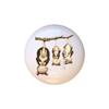 Opossums Hanging by their Tails - Opossum - DECORATIVE Glossy CERAMIC Cupboard Cabinet PULLS Dresser Drawer KNOBS view 1
