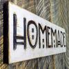 Homemade Sign 40 x 10 Horizontal - Carved in a Wood Board Arts Crafts Room view 3