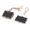 uxcell Wooden Message Memo String Hanging Reusable Chalkboard Blackboard view 1