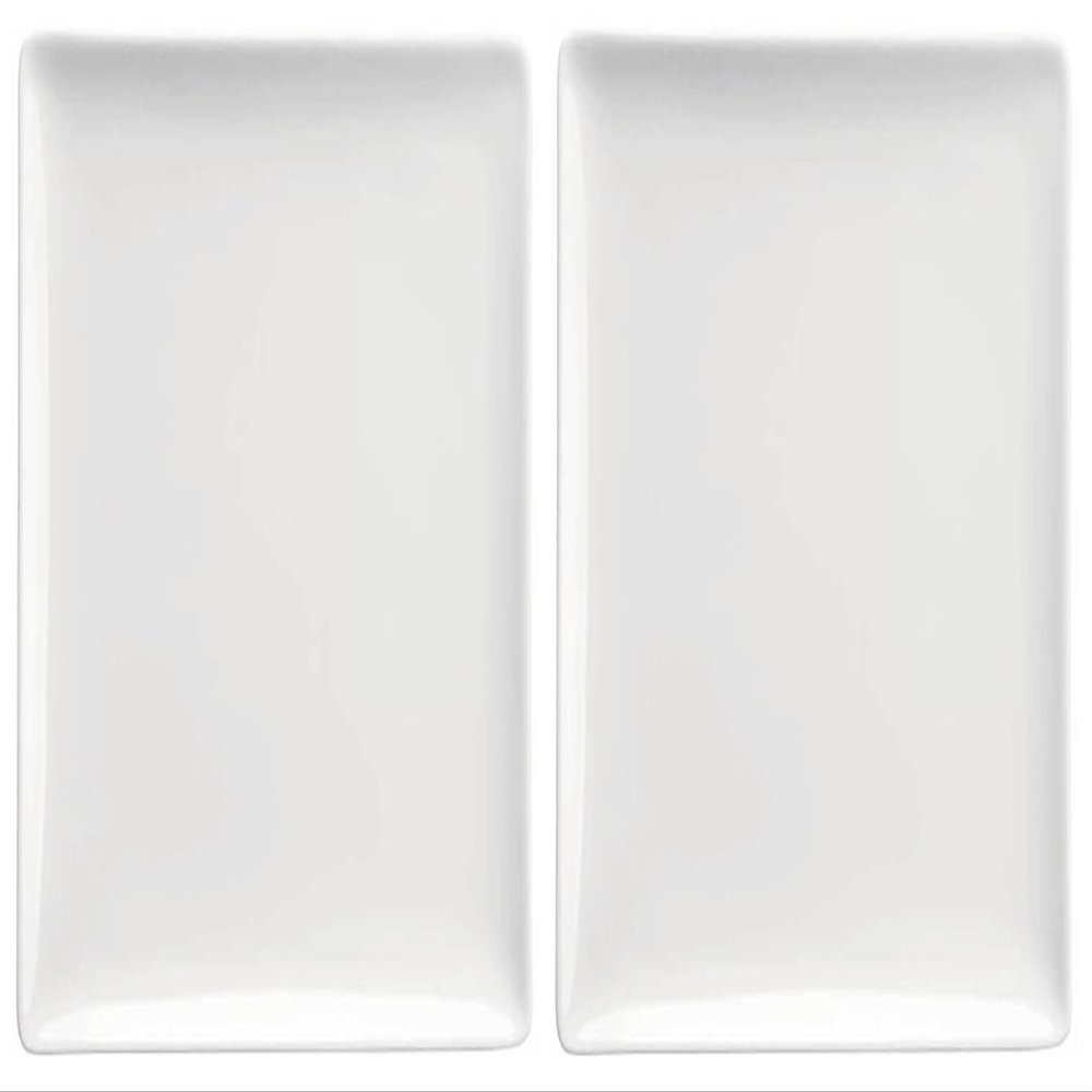  22 Pairs Leg French White Recentler Trays (In Presentation Box) Pure White