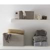 Rotho, Country, Storage box 18 l in rattan-look A4, Plastic (PP) BPA-free, anthracite, A4/18l (36,8 x 27,8 x 19,1 cm) view 2
