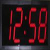 School Smart Large LED Wall Clock with Remote Control, 28 x 11-1/4 Inches view 1