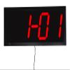 School Smart Large LED Wall Clock with Remote Control, 28 x 11-1/4 Inches view 2