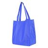 NuFazes 14" x 16" Non-Woven Reuseable Recycled Grocery Bag with Wide CardBoard Bottom (Tote) - 96 Pack view 2