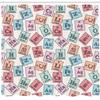 Ambesonne Periodic Table Shower Curtain, Sketch Style Chemistry Elements Science Camp Art Print, Cloth Fabric Bathroom Decor Set with Hooks, 69" W x 75" L, Pale Pink Blue and Green view 2