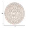 SAFAVIEH Reflection Collection Area Rug - 6'7" Round, Beige & Cream, Non-Shedding & Easy Cleaning, Ideal for Living Room, Bedroom (RFT667A) view 2