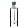"Convenience Concepts Graystone 31"" Plant Stand, Faux Birch / Black" (111253) view 4
