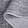 SAFAVIEH Area Rug 4x6 - Reflection Collection - Dark Grey & Cream, Non-Shedding & Easy Cleaning, Ideal for Foyer, Living Room, Bedroom (RFT670B) view 4