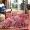 SAFAVIEH Vintage Hamadan Collection Accent Rug - 4' x 6', Red & Multi, Oriental Persian Design, Non-Shedding & Easy Care, Ideal for High Traffic Areas in Entryway, Living Room, Bedroom (VTH222A) view 1