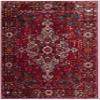 SAFAVIEH Vintage Hamadan Collection Accent Rug - 4' x 6', Red & Multi, Oriental Persian Design, Non-Shedding & Easy Care, Ideal for High Traffic Areas in Entryway, Living Room, Bedroom (VTH222A) view 2