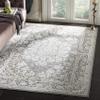 SAFAVIEH Area Rug 6x9 - Reflection Collection - Dark Grey & Cream, Non-Shedding & Easy Cleaning, Ideal for Living Room, Bedroom, Dining Space (RFT664B) view 1