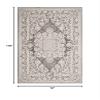 SAFAVIEH Area Rug 6x9 - Reflection Collection - Dark Grey & Cream, Non-Shedding & Easy Cleaning, Ideal for Living Room, Bedroom, Dining Space (RFT664B) view 2