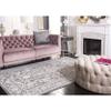 SAFAVIEH Area Rug 3x5 - Reflection Collection - Dark Grey & Cream, Non-Shedding & Easy Cleaning, Ideal for Entryway, Living Room, Bedroom (RFT665B) view 1
