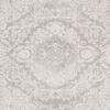 SAFAVIEH Reflection Collection Area Rug - 6'7" Round, Light Grey & Cream, Non-Shedding & Easy Cleaning, Ideal for Living Room, Bedroom (RFT668G) view 3