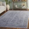 SAFAVIEH Area Rug 6x9 - Reflection Collection - Dark Grey & Cream, Non-Shedding & Easy Cleaning, Ideal for Foyer, Living Room, Bedroom (RFT670B) view 1