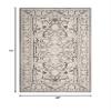 SAFAVIEH Area Rug 4x6 - Reflection Collection - Dark Grey & Cream, Non-Shedding & Easy Cleaning, Ideal for Entryway, Living Room, Bedroom (RFT665B) view 2
