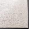 SAFAVIEH Reflection Collection Area Rug - 6'7" Square, Light Grey & Cream, Non-Shedding & Easy Cleaning, Ideal for Living Room, Bedroom (RFT664C) view 4