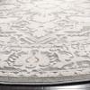 SAFAVIEH Reflection Collection Area Rug - 6'7" Round, Dark Grey & Cream, Non-Shedding & Easy Cleaning, Ideal for Living Room, Bedroom (RFT665B) view 3