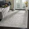 SAFAVIEH Area Rug 6x9 - Reflection Collection - Dark Grey & Cream, Non-Shedding & Easy Cleaning, Ideal for Living Room, Bedroom (RFT667B) view 1