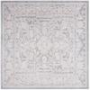 SAFAVIEH Reflection Collection Area Rug - 6'7" Square, Light Grey & Cream, Non-Shedding & Easy Cleaning, Ideal for Living Room, Bedroom (RFT665C) view 3
