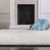 SAFAVIEH Area Rug 3x5 - Reflection Collection - Light Grey & Cream, Non-Shedding & Easy Cleaning, Ideal for Foyer, Living Room, Bedroom (RFT668G) view 4