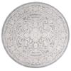 SAFAVIEH Reflection Collection Area Rug - 6'7" Round, Light Grey & Cream, Non-Shedding & Easy Cleaning, Ideal for Living Room, Bedroom (RFT665C) view 3