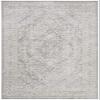 SAFAVIEH Area Rug 4x6 - Reflection Collection - Light Grey & Cream, Non-Shedding & Easy Cleaning, Ideal for Foyer, Living Room, Bedroom (RFT668G) view 2