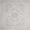 SAFAVIEH Area Rug 4x6 - Reflection Collection - Light Grey & Cream, Non-Shedding & Easy Cleaning, Ideal for Foyer, Living Room, Bedroom (RFT668G) view 4