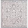 SAFAVIEH Area Rug 4x6 - Reflection Collection - Light Grey & Cream, Non-Shedding & Easy Cleaning, Ideal for Foyer, Living Room, Bedroom (RFT665C) view 2