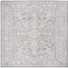 SAFAVIEH Area Rug 4x6 - Reflection Collection - Light Grey & Cream, Non-Shedding & Easy Cleaning, Ideal for Foyer, Living Room, Bedroom (RFT665C) view 3