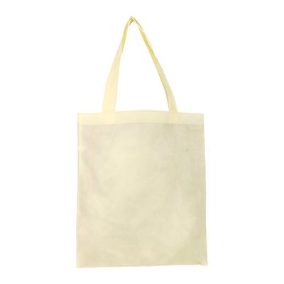 NuFazes 13" x 15" Light Weight Simple Non-Woven Reuseable Recycled Shopping Bag (Tote) - 240 Pack