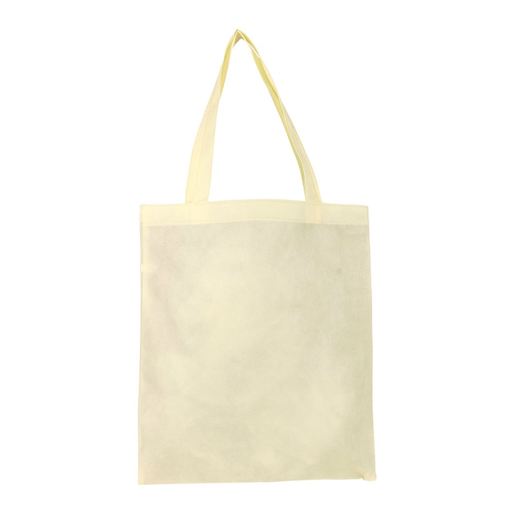 NuFazes 13" x 15" Light Weight Simple Non-Woven Reuseable Recycled Shopping Bag (Tote) - 240 Pack