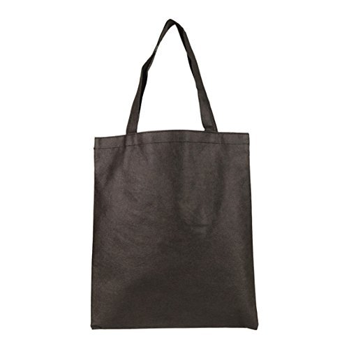 NuFazes 13" x 15" Light Weight Simple Non-Woven Reuseable Recycled Shopping Bag (Tote) - 240 Pack