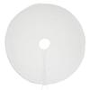 Vickerman Decorative 60" Snow Fox Collection Christmas Tree Skirt - White Tree Skirt for Christmas Tree - Fully Lined Tree Skirt - Reliable and Durable view 1
