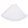 Vickerman Decorative 60" Snow Fox Collection Christmas Tree Skirt - White Tree Skirt for Christmas Tree - Fully Lined Tree Skirt - Reliable and Durable view 2